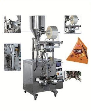 Triangle bag pack machine