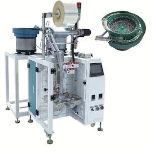 Vibration system filling pack machine